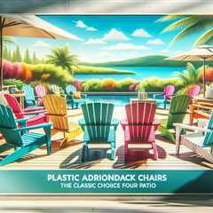 Plastic Adirondack Chairs: The Classic Choice for Your Patio