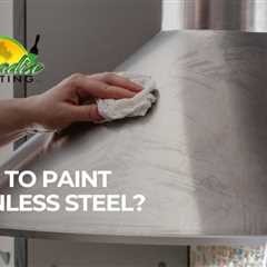 How to paint stainless steel?