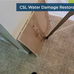 Standard post published to CSL Water Damage Restoration at March 15, 2024 16:00