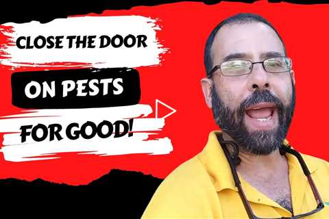 Seal the Deal: Preventing Pest Entry with Expert Door Gap Solutions on DIY Naturepest Podcast