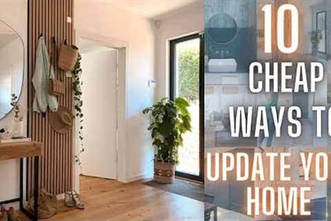 10 Cheap DIY Projects Around The House | DIY Home Improvements On A Budget That Add Value