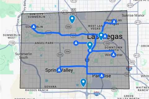 Drain repair Las Vegas, NV - Google My Maps