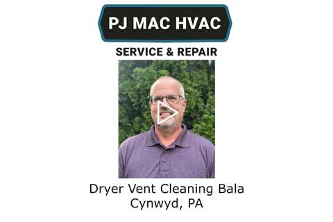 Dryer Vent Cleaning Bala Cynwyd, PA - PJ MAC HVAC Air Duct Cleaning