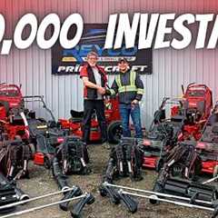Picking up $120,000 Worth of Mowing Equipment