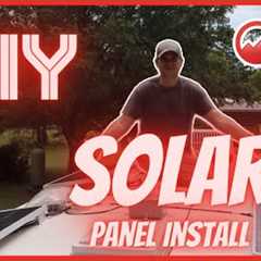 Install Solar Panels On Your RV Roof | Best Solar Panel Brackets To Use On Your RV Solar Series Ep 3