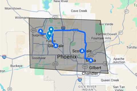 Furnace replacement Peoria, AZ - Google My Maps