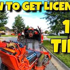 How to get your lawn care business license in the USA