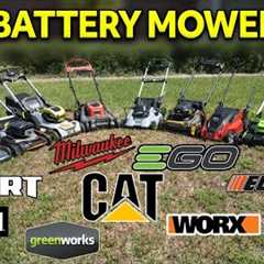 Best Battery Lawn Mower 2024? EGO, Milwaukee, ECHO, Ryobi