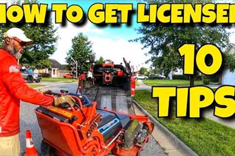 How to get your lawn care business license in the USA