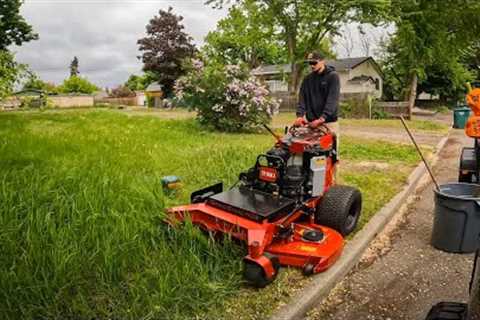 Mowing Tall Grass + HUGE Mail Call | Week In The Lawn Care Life #2