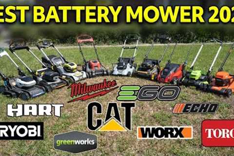 Best Battery Lawn Mower 2024? EGO, Milwaukee, ECHO, Ryobi