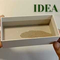 DIY | DIY cardboard box | DIY cardboard crafts easy | DIY jewelry box | DIY jewelry organizer | idea