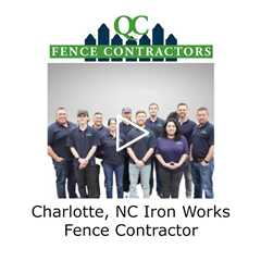 Charlotte, NC Iron Works Fence Contractor - QC Fence Contractors