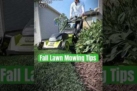 How Short to Cut Grass & When to Stop Mowing at the end of the year #lawn #diy #tips #grass..