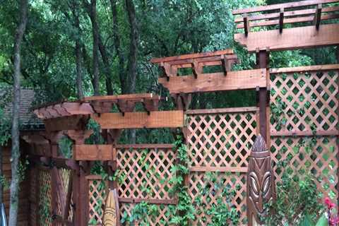 Enhance Your Outdoor Space with Arbors and Trellises