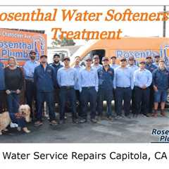 Water Service Repairs Capitola, CA