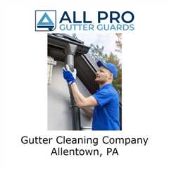 Gutter cleaning company Allentown, PA