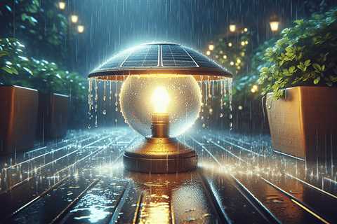 Are Solar Lamps Waterproof?