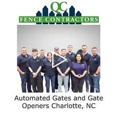 Automated Gates and Gate Openers Charlotte, NC - QC Fence Fence Contractors