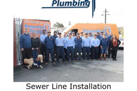 Sewer Line Installation Santa Cruz County, CA