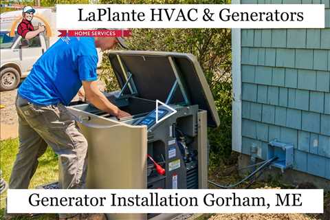 Generator Installation Gorham, ME