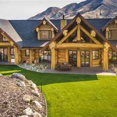 Ideas for Landscaping Around Your Custom Log Home