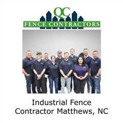 Industrial fence contractor Matthews, NC