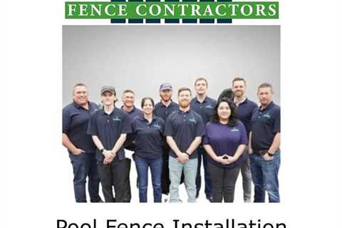 Pool fence installation Matthews, NC - QC Fence Contractors - Fence Contractor