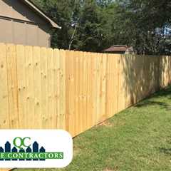 Wood Fence Installation Belmont, NC