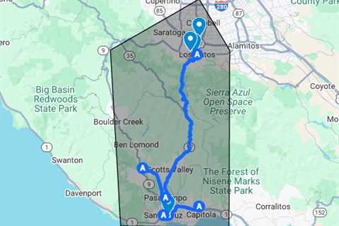 Water Service Installs Los Gatos, CA 95030 - Google My Maps