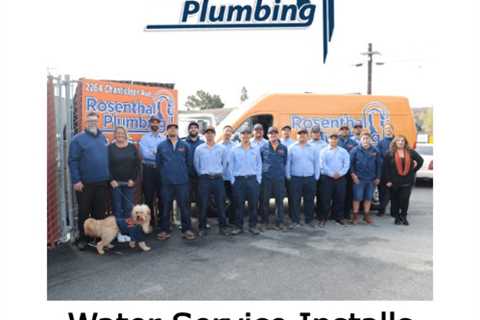 Water Service Installs Los Gatos, CA 95030