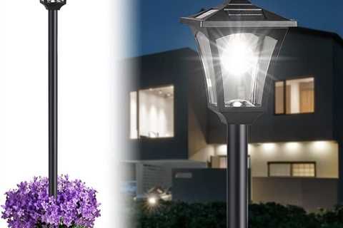 70 Solar Lamp Post Light Review: Illuminate Your Garden