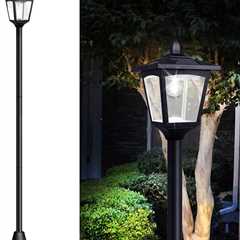 67 Solar Lamp Post Review: Light Up Your Garden!