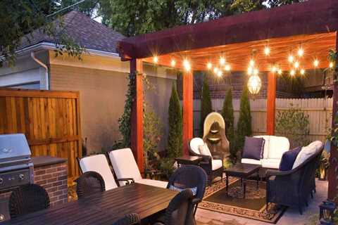 Adding Outdoor Lighting: Tips and Ideas for Enhancing Your Outdoor Living Space