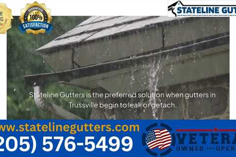 Gutter Replacement Trussville Alabama  Gutter Installation Veteran Owned