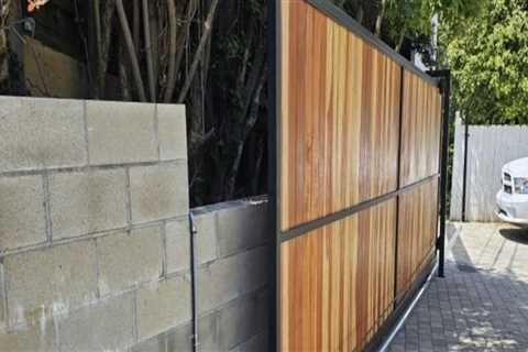 Seamless Style: Automatic Gate Repair In Los Angeles To Match Your Natural Stone Exterior