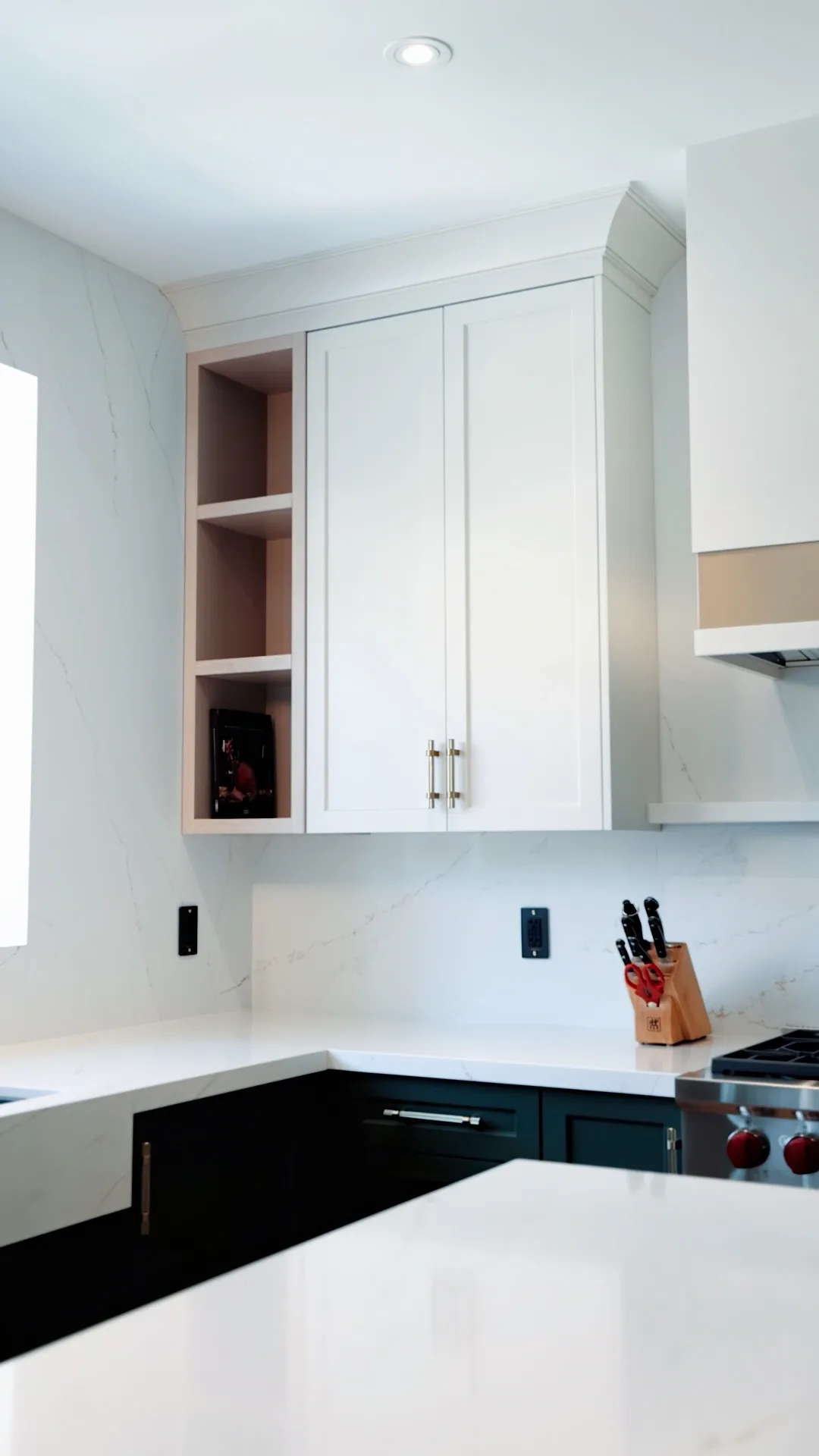 Muskoka Custom Kitchen with Backwoods Green Cabinets