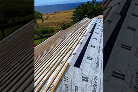 Prepping A Roof for Tile Installation in Big Island, Hawaii