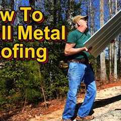 Installing Metal Roofing Panels-Metal Roof Networking