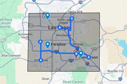 Water leak detection - Google My Maps