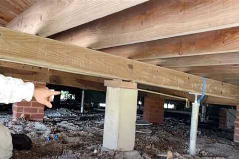 Don’t Let Damage Deepen: Signs You Need Pier and Beam Foundation Repair