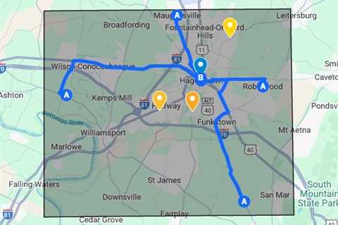 Gutter guard installer Hagerstown, MD - Google My Maps