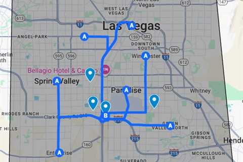 AC service Las Vegas, NV - Google My Maps