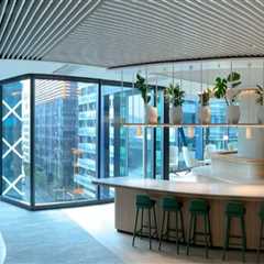 Office Window Tinting Service Benefits For Natural Stone Building Materials In Modern Perth..