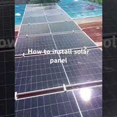 Easy way to install solar, solar on roof, solar panel, #installsolar