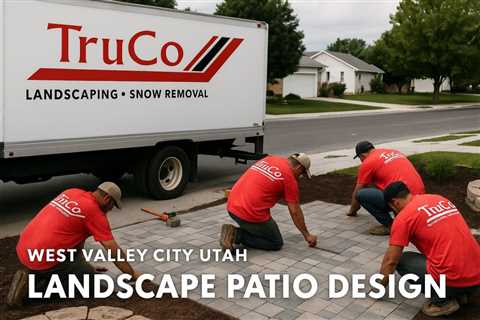 West Valley City Utah Landscape Patio Design