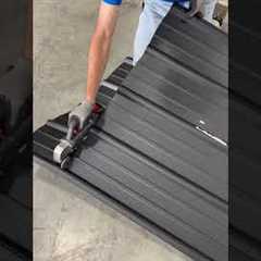 Cutting Metal Roof Panels with Ease Using Wachtel Panel Cutter