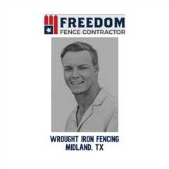 Wrought Iron Fencing Midland, TX