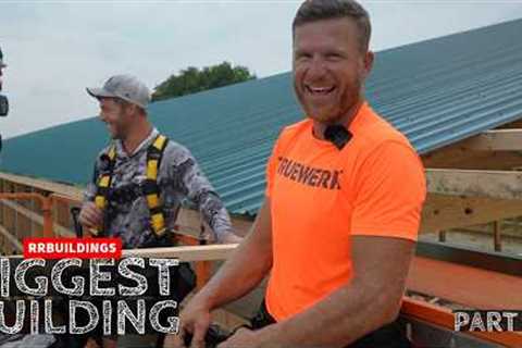 LARGEST metal roof on the BIGGEST Building