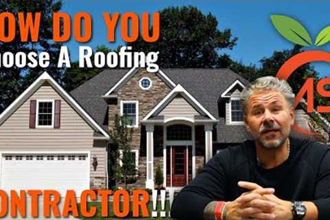 How to Choose the Right Roofing Contractor in 2025 | Expert Tips With ASI Construction